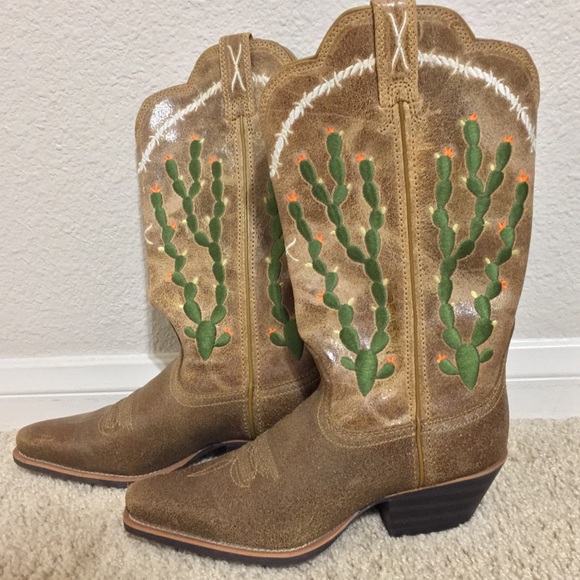 Twisted X Cactus Cowboy Boots 